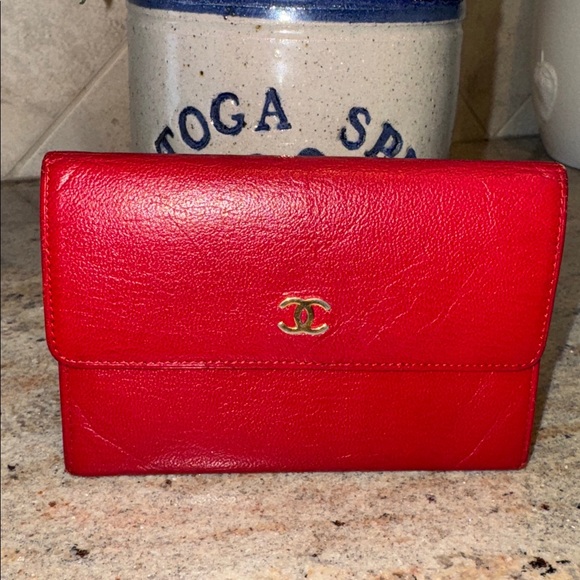 Chanel Coco Mark Leather Wallet with Box - Picture 3 of 14